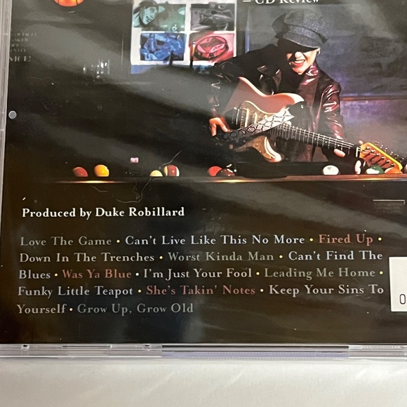Vintage 2001 Debbie Davies Love the Game CD New Sealed Electric Blues Music Y2K - Picture 3 of 8